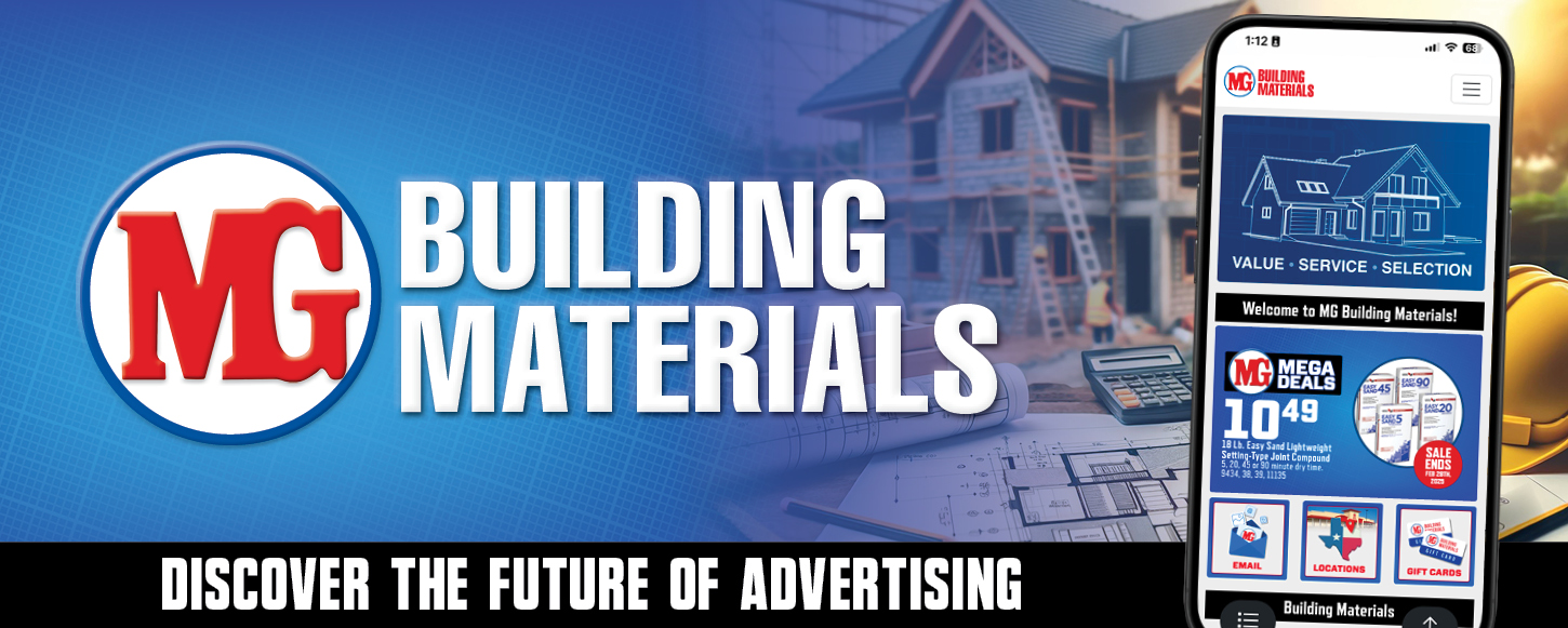 MG Building Materials Header