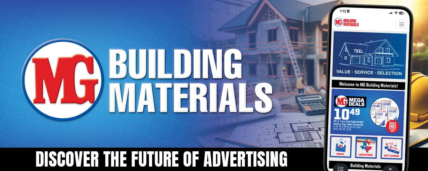 MG Building Materials Header